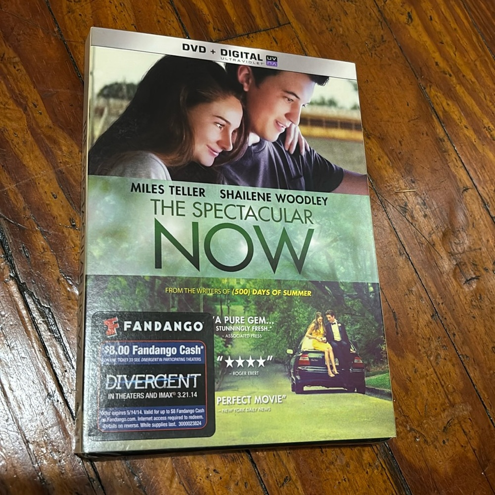 The Spectacular NOW DVD NWT